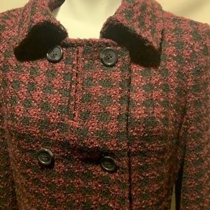 Romy tweed coat size M